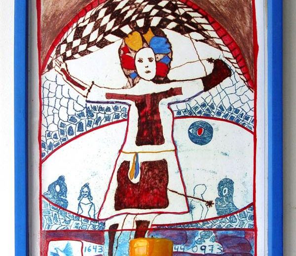 VISA PARA LA FE45 CMS X 35 CMSLitografía/Objeto1999