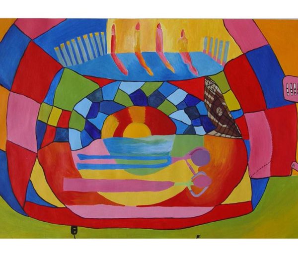 LA ISLA DE ROCO 150 CMS X 70 CMSAcrílico2002