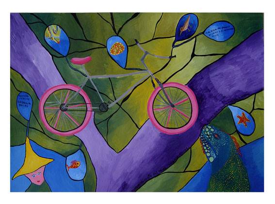 LA ISLA DE ROCO 250 CMS X 70 CMSAcrílico2002